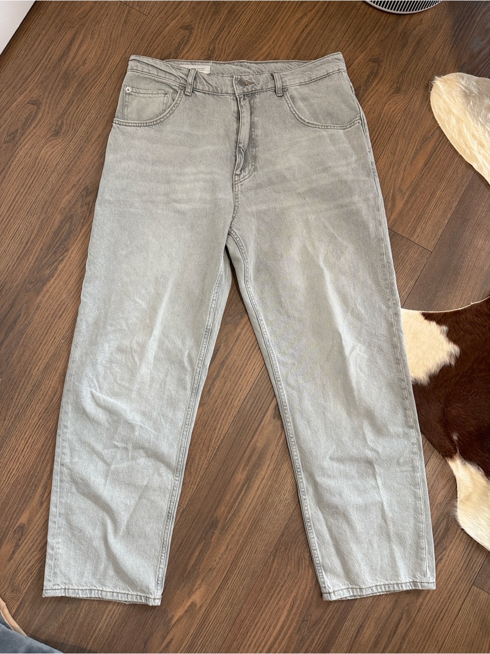 Zara grey denim jeans men’s